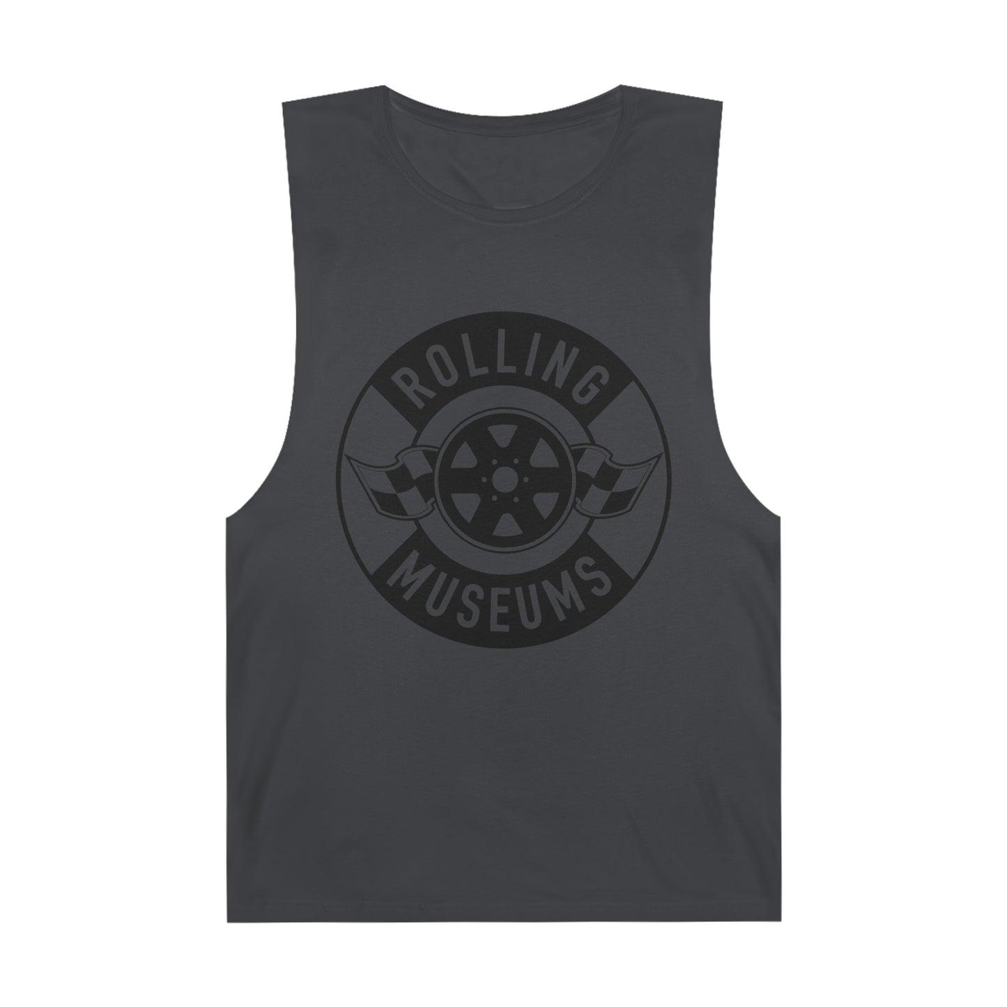 Basic Unisex Tank with Black Logo