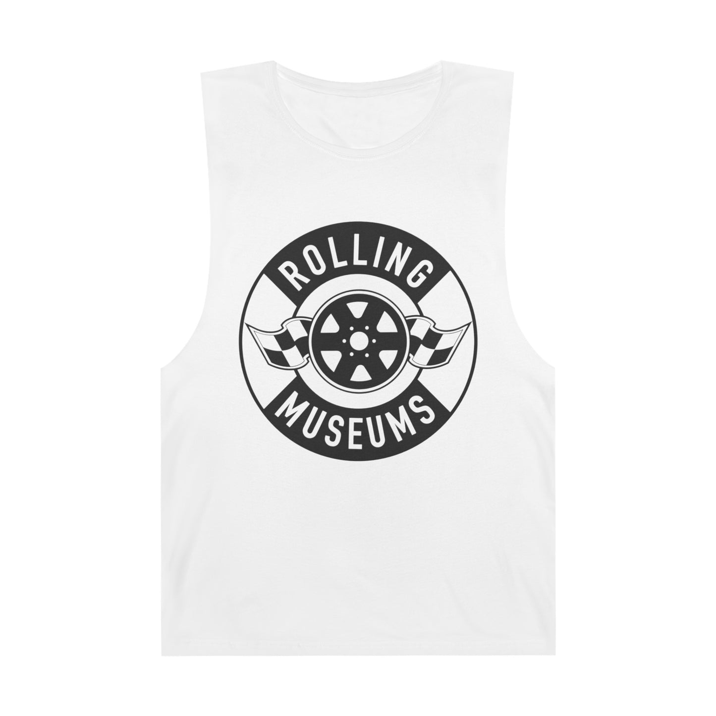 Basic Unisex Tank with Black Logo