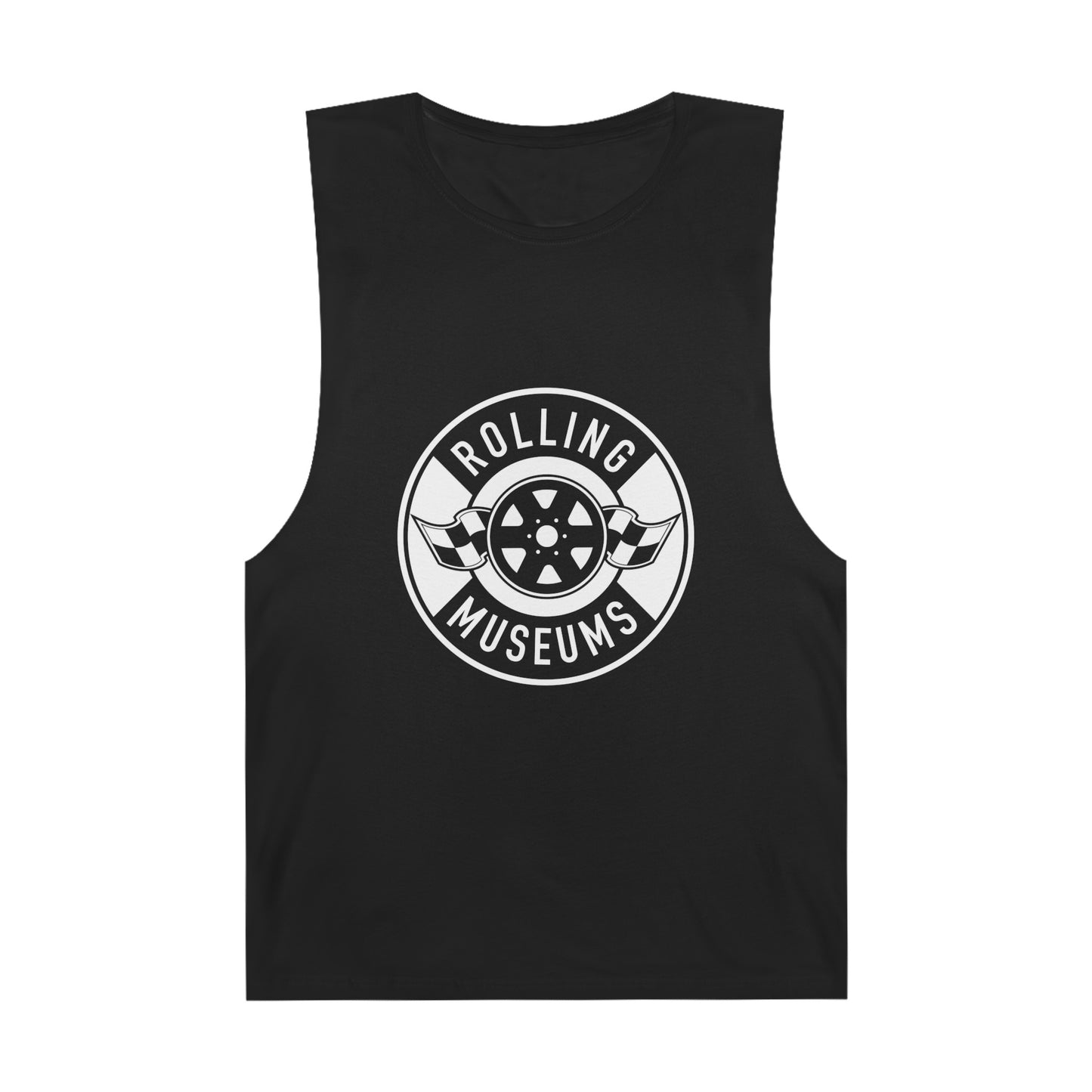 Basic Unisex Tank with White Logo