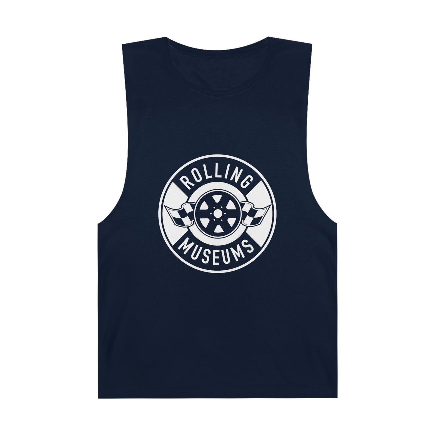 Basic Unisex Tank with White Logo