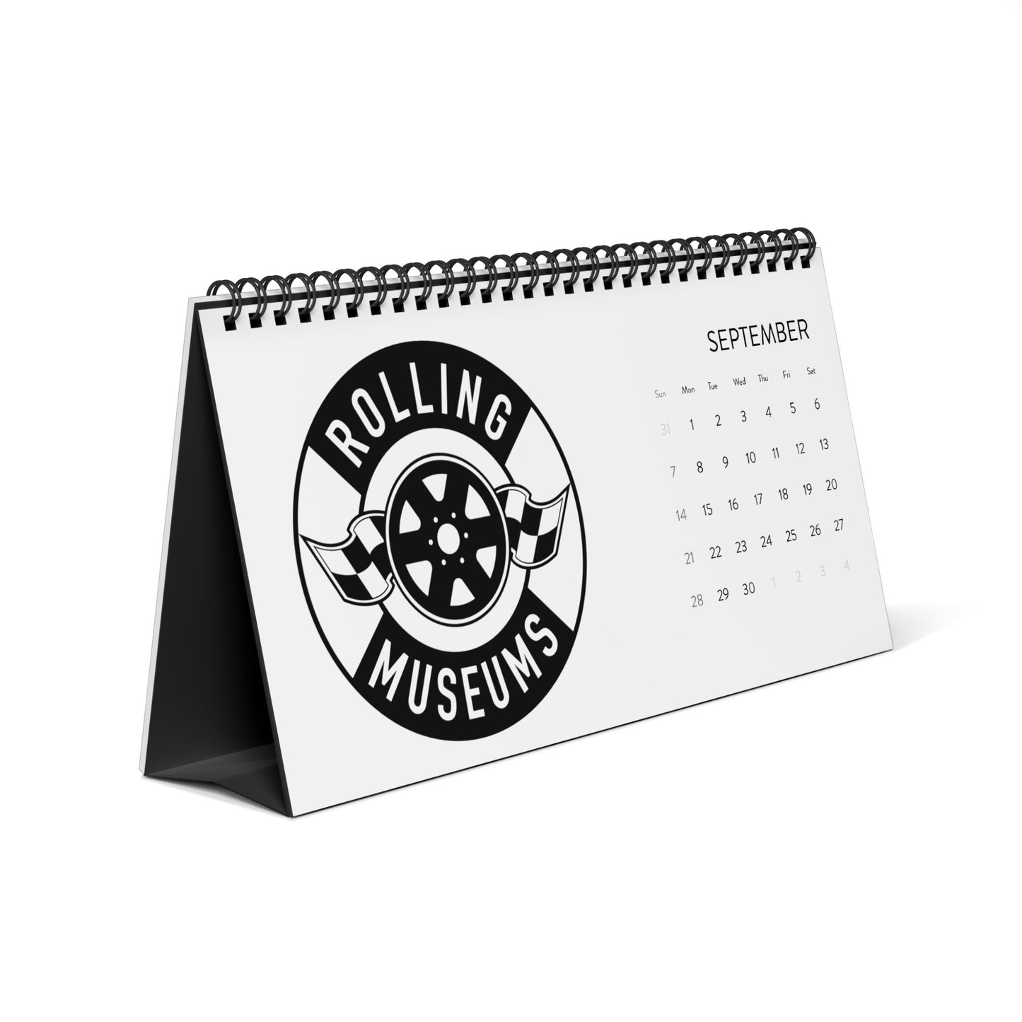 Desktop Calendar (2025 grid)