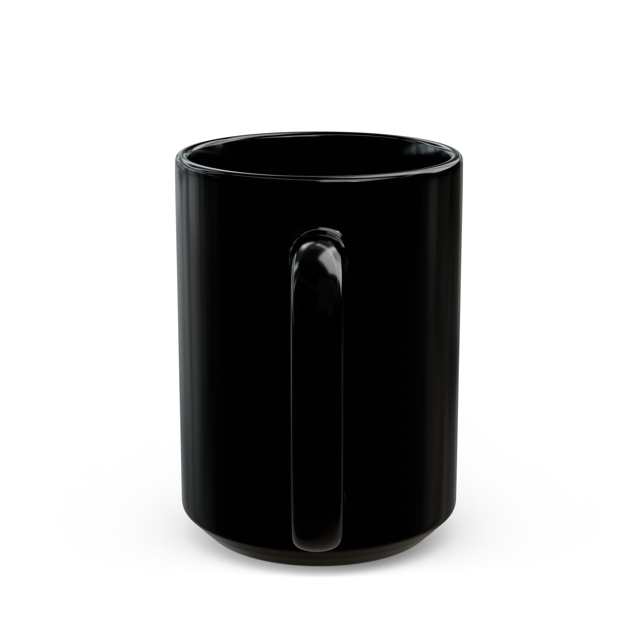 Rolling Museums Classic Car Black Mug — 'Dropping the Top' Coffee Cup