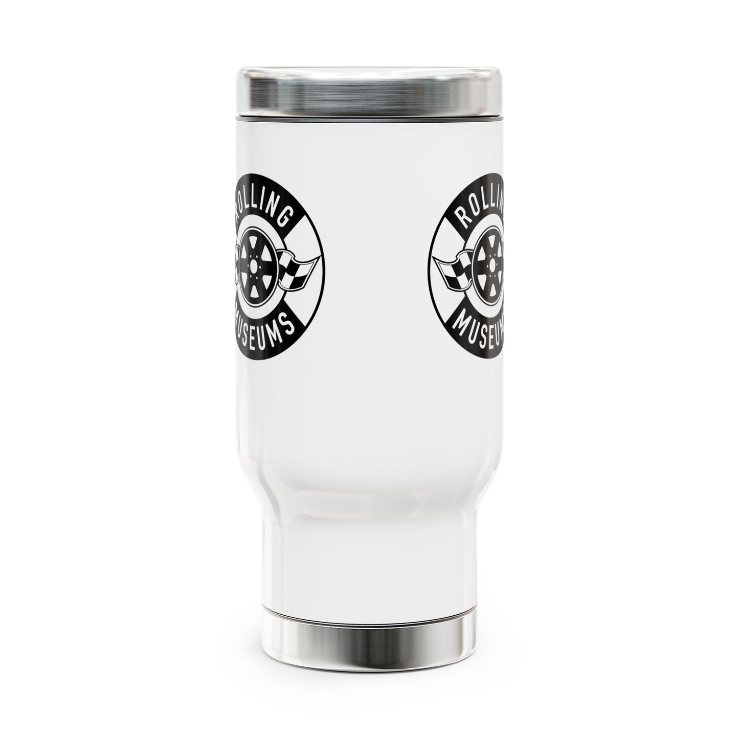 Stainless Steel Travel Mug with Handle, 14oz